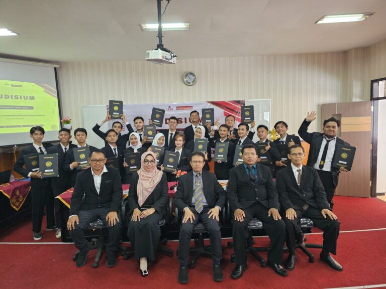 Yudisium Periode VI Tahun 2023 Fakultas Vokasi UMM