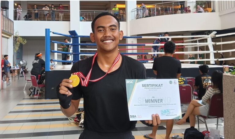 Tejo si Juara Boxing di Ajang BOA Sparring Championship